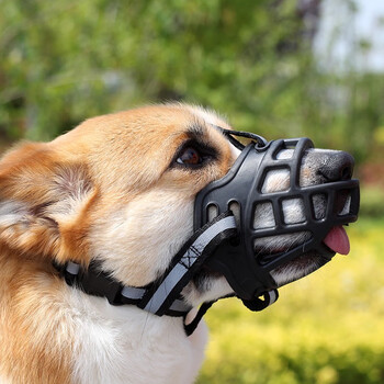 中型犬狗嘴套大型犬狗狗嘴罩柯基金毛咬叫止吠宠物嘴套黑色3号 嘴围26 30建议体重30 50斤 图片价格品牌报价 京东