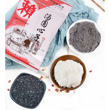 赖汤圆馅料心子黑芝麻馅花生玫瑰馅宁波家用手工四川成都芯子元宵 黑