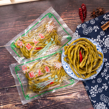 广东潮汕特产桂盛牌酸豆角250g袋装泡菜腌制酱菜农家自制煲汤炒菜 伟