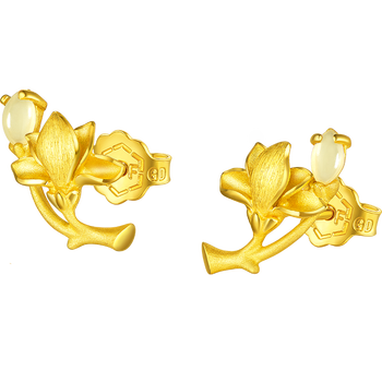 黄金耳钉哪个牌子的质量好(黄金耳钉排行榜前十名有哪些)
