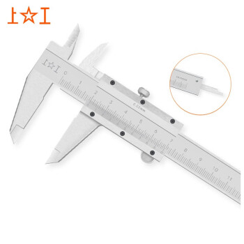 上工 游标卡尺0-150mm 分辨率0.02 文玩卡尺油标卡尺碳钢工业级测量工具可定制