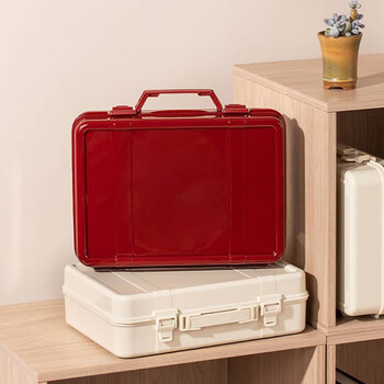 【范爷家证件收纳箱】范爷家证件收纳盒家用证书文件卡包收纳箱家庭