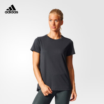 阿迪达斯adidas 官方训练女子短袖T恤B45814 如图XL【图片价格品牌报价】-京东