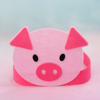 动物头饰幼儿园 幼儿园表演出道具卡通动物头饰舞台角色装扮可爱兔子