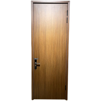 家用灰色平板实木卧室门套装门室内门房门生态烤漆门 以上标价不/五金