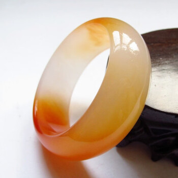 kockle手镯戈壁玉手镯加宽加厚金丝玉手镯 60-61【图片 价格 品牌