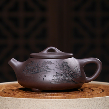 善财宜兴原矿紫砂壶名家朱永才整套功夫紫砂茶具礼品套装茶杯茶壶公道