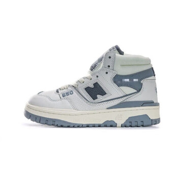 新百伦22新款秋春高帮男鞋女鞋百搭运动休闲鞋bb65红色36