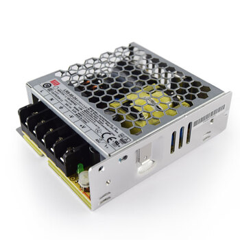 8进8出多路时间继电器可编程控制简易plc一体机 开关电源50w 明纬