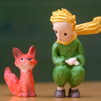 小王子手办电影同款小王子狐狸公仔玩偶摆件模型周边公仔创意礼物女生