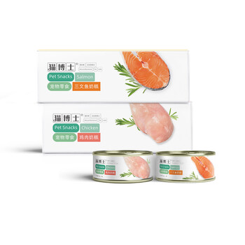 猫博士奶糕罐头:最畅销的健康美味零食