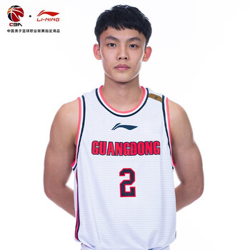 cba李宁篮球背心徐杰2号球衣广东东莞大益队2122赛季11冠球迷版比赛