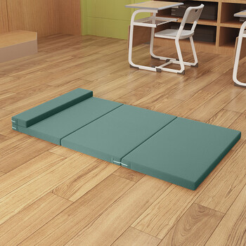 小学生午托床垫小学生教室午休垫简易可折叠儿童床垫加厚学校地铺睡垫