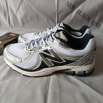 newblackone联名百伦新款官方百搭nb860休闲网面男女鞋透气轻便情侣