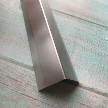 不锈钢护墙角保护角条免打孔阳角装饰线条直角包边条墙护角收边条 白