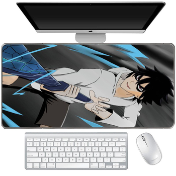 画尚鼠标垫超大号动漫刺客五六七周边键盘垫课桌垫加厚锁边精密游戏
