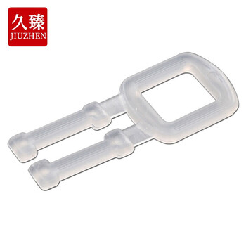 久臻 yzh68 pp环保塑料打包扣手拉扣手工打包带用塑料扣(透明手拉扣