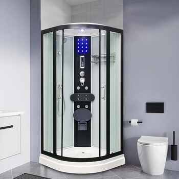 莎庭(sartill)淋浴房弧扇形整体淋浴房浴室卫生间家用一体沐浴房玻璃