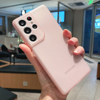 纽为超薄手机壳三星a53磨砂手感还原裸机适用a72 5g镜头全包防摔保护