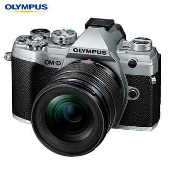 奥林巴斯（OLYMPUS）E-M5 Mark III EM5三代 微单相机 数码相机 微单套机 银色（12-45mm F4 PRO）