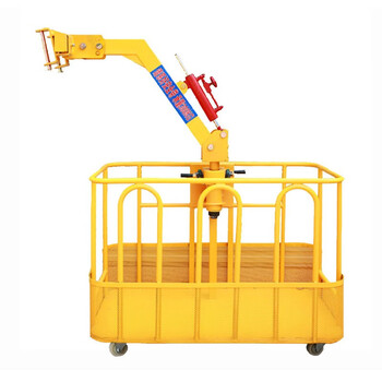 吊车吊篮顶框360度旋转吊框高空作业吊车臂头徐工配件大全通用筐135m