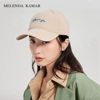 kamar棒球帽女四季韩版字母刺绣显脸小鸭舌太阳帽女轻奢礼物送女生
