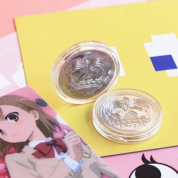 科学的超电磁炮周边 炮姐硬币 御坂美琴周边 6枚