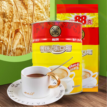 麦乳精老牌子上海福牌传统乐口福颗粒800g浓香可可味coco粉烘焙冲饮品