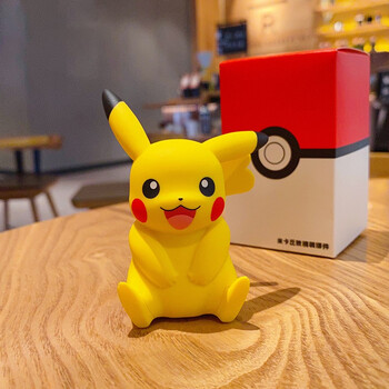 正版宠物小精灵宝可梦神奇宝贝皮卡丘手办比卡丘盲盒公仔玩偶儿童玩具