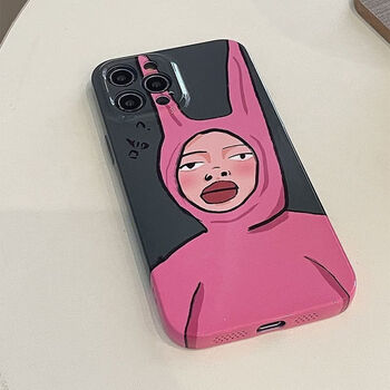 趣味搞怪女孩苹果14promax手机壳iphone13菲林11小众新款78全包12菲林