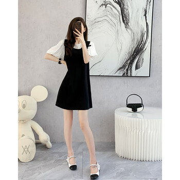 保罗普朗格套装女夏款轻熟风女装港味夏季短袖裙子小香风两件套时尚