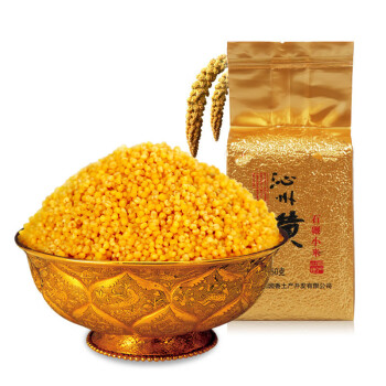 贡天下沁州黄小米石碾小米450g袋装多规格山西特产小米粥五谷杂粮小