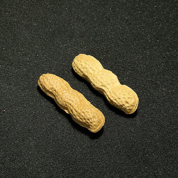 云漫卿宜兴紫砂茶宠摆件仿真茶艺茶件茶玩花生创意家用装饰摆件 三粒