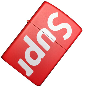 supreme打火机新款supreme潮牌联名潮流个性创意限量潮铜壳砂轮煤油