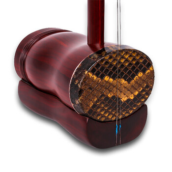 新年礼物 康伯宁乐器 紫檀锡胡二胡乐器无锡地方剧乐器 配件质保终身