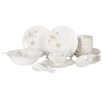 新手必看：景德镇清香和韵26头碗碟套装哪里好？