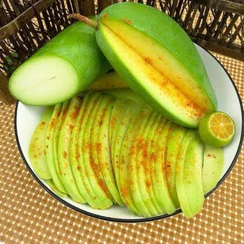 【精选直发】新鲜生吃酸芒果青芒果生吃酸脆孕妇水果广西特产四季芒