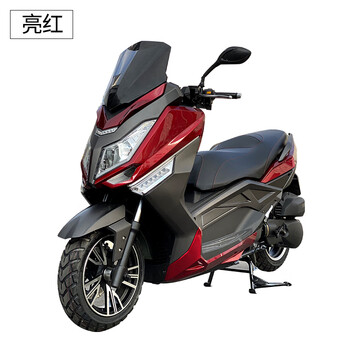 t9大踏板旅行摩托车150cc巡洋舰整车t3t6燃油车国四电喷 t9红分黑豪华