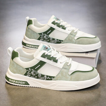 以纯(yishion)官方旗舰店官网男鞋2023新款鞋子夏季透气休闲板鞋运动