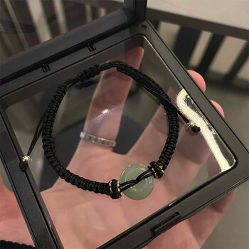 蔓笙平安扣男士手链新中式本命年编织情侣手绳女生日纪念日送男女友