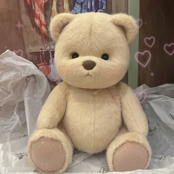 迪士尼(disney)莉娜小熊毛绒玩具丽娜熊玩偶公仔送女友手工女生节礼物