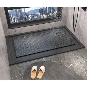 京舰 淋浴房通体瓷砖卫生间防滑地砖冲凉房脚踏石厕所浴室垫脚石地砖