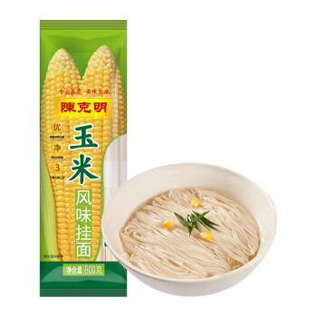 陈克明玉米风味挂面价格走势与口感评测