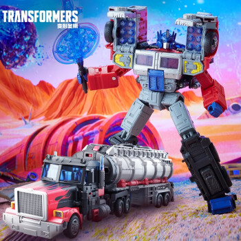 变形金刚(Transformers) 儿童男孩玩具车模型手办机甲生日礼物 传世系列 领袖级 镭射擎天柱F3061