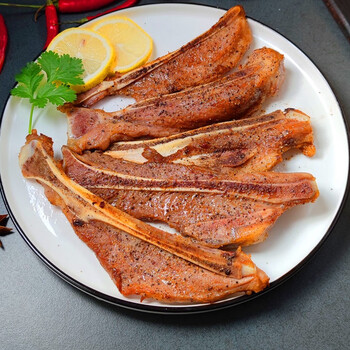 上鲜黑椒牛仔骨半成品新鲜冷冻生鲜牛肋骨带骨牛肉牛排预制菜10斤商用