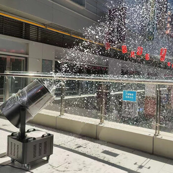 造雪机迷你3000瓦大型摇头雪花机人工造雪机圣诞商场舞台婚庆户外仿真
