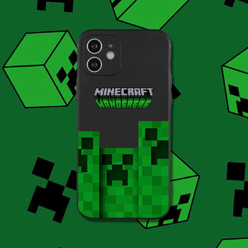 我的世界游戏周边原创安卓透明拼贴创意网红保护套个性软全包手机