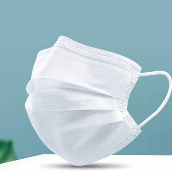 先一(svsf)一次性防护口罩100只/盒 3层挂耳 防尘防花粉 白色