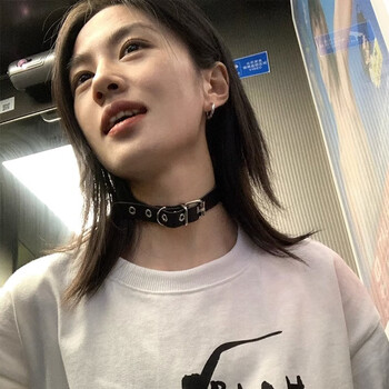 细熙暗黑系少女朋克choker项圈女摇滚颈链摇滚锁骨链配饰颈链颈圈颈环