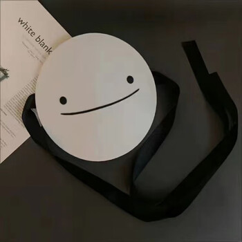 猫乐鱼dream面具 我的世界梦幻梦想面具 dream mask 周边微笑面具万圣